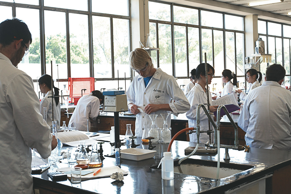 Chemistry laboratory, University of Sydney