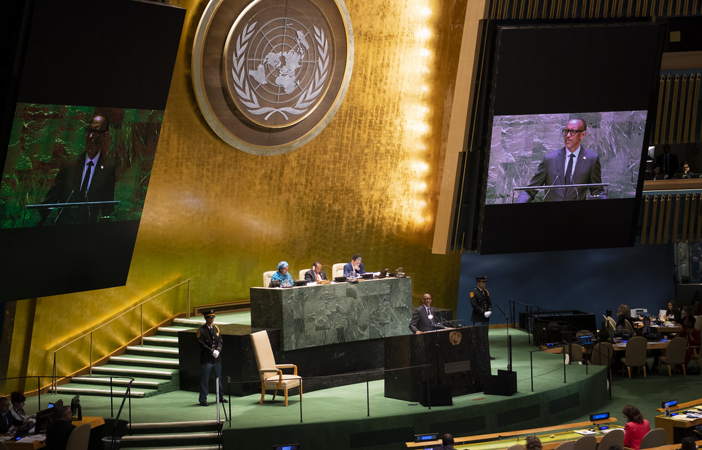 President Kagame delivers Rwanda's statement at the 74th United Nations General Assembly - General Debate | New York, 24 September 2019